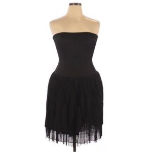 Patricia Field New York Black Strapless Corset Dress – NWT